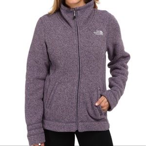 north face crescent fleece jacket